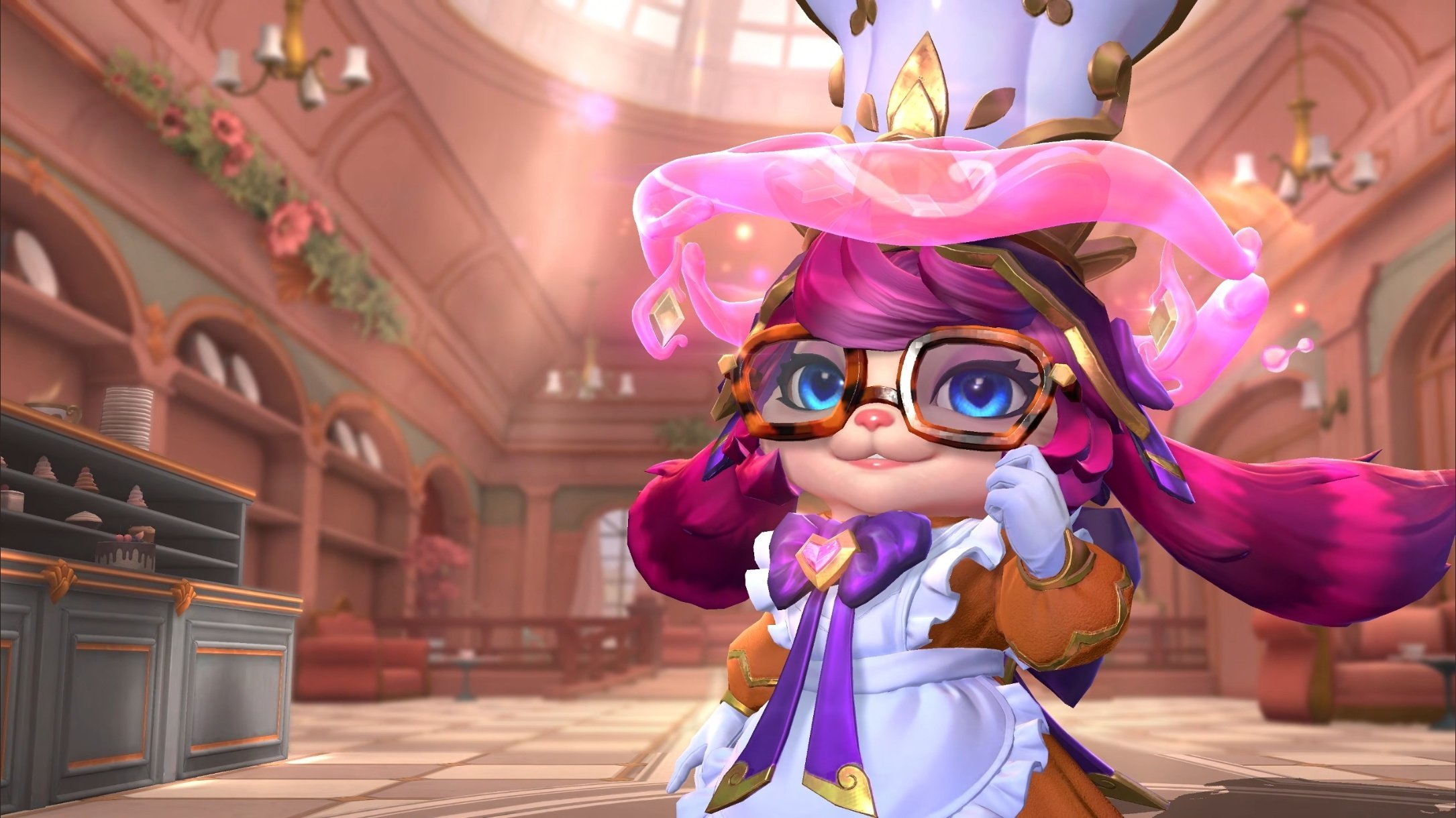 LOL手游咖啡甜心 诺拉新皮肤英雄联盟