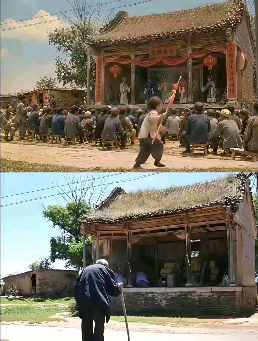 人去楼空，物是人非，剩下的只有回忆……