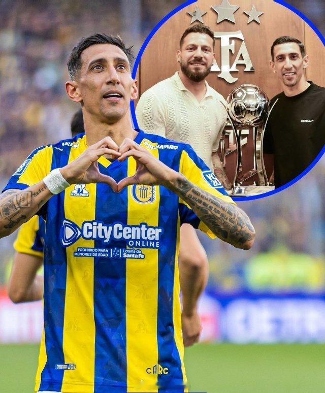 37岁的安赫尔·迪马利亚重返儿时效力的罗萨里奥中央，并帮助球队自1987年以来首