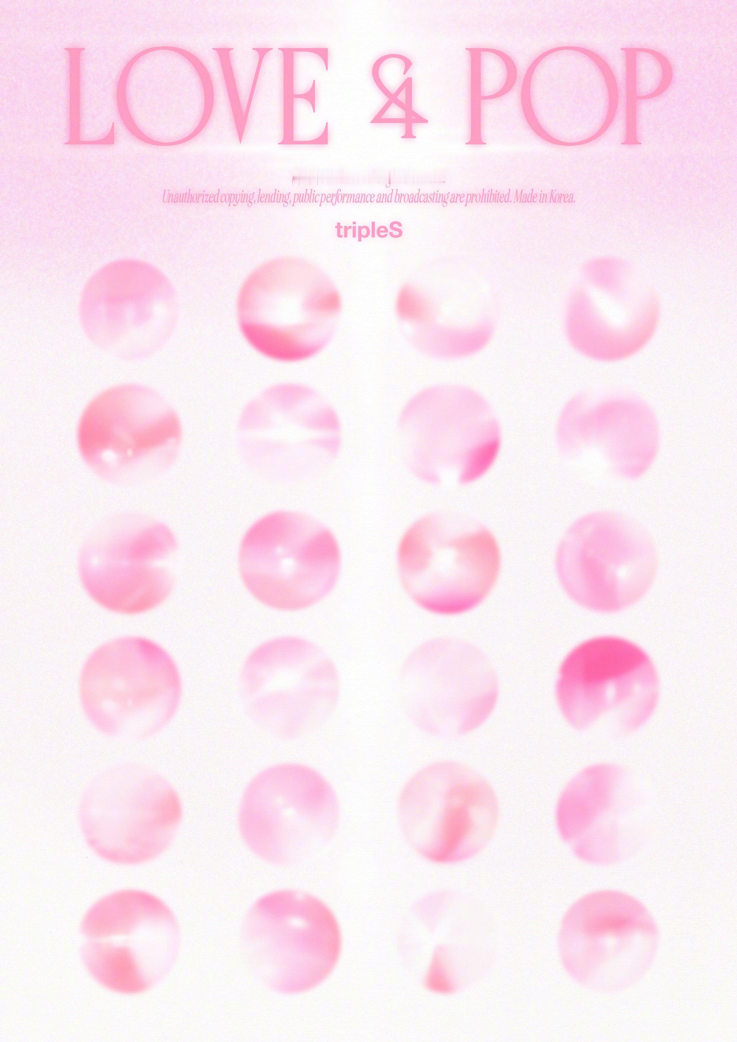 【Twi】tripleS LOVE&POP预告公开 tripleS组合