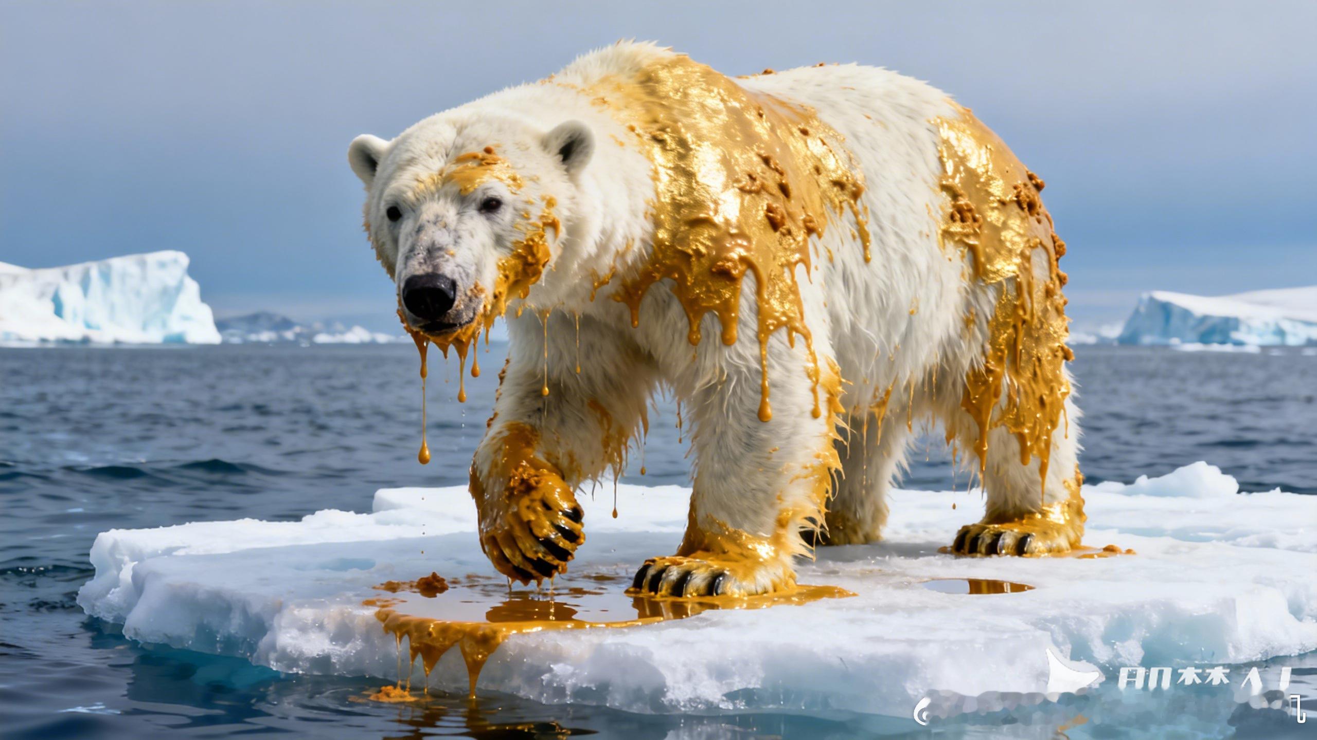 我已经脑补出全身咖喱的北极熊了