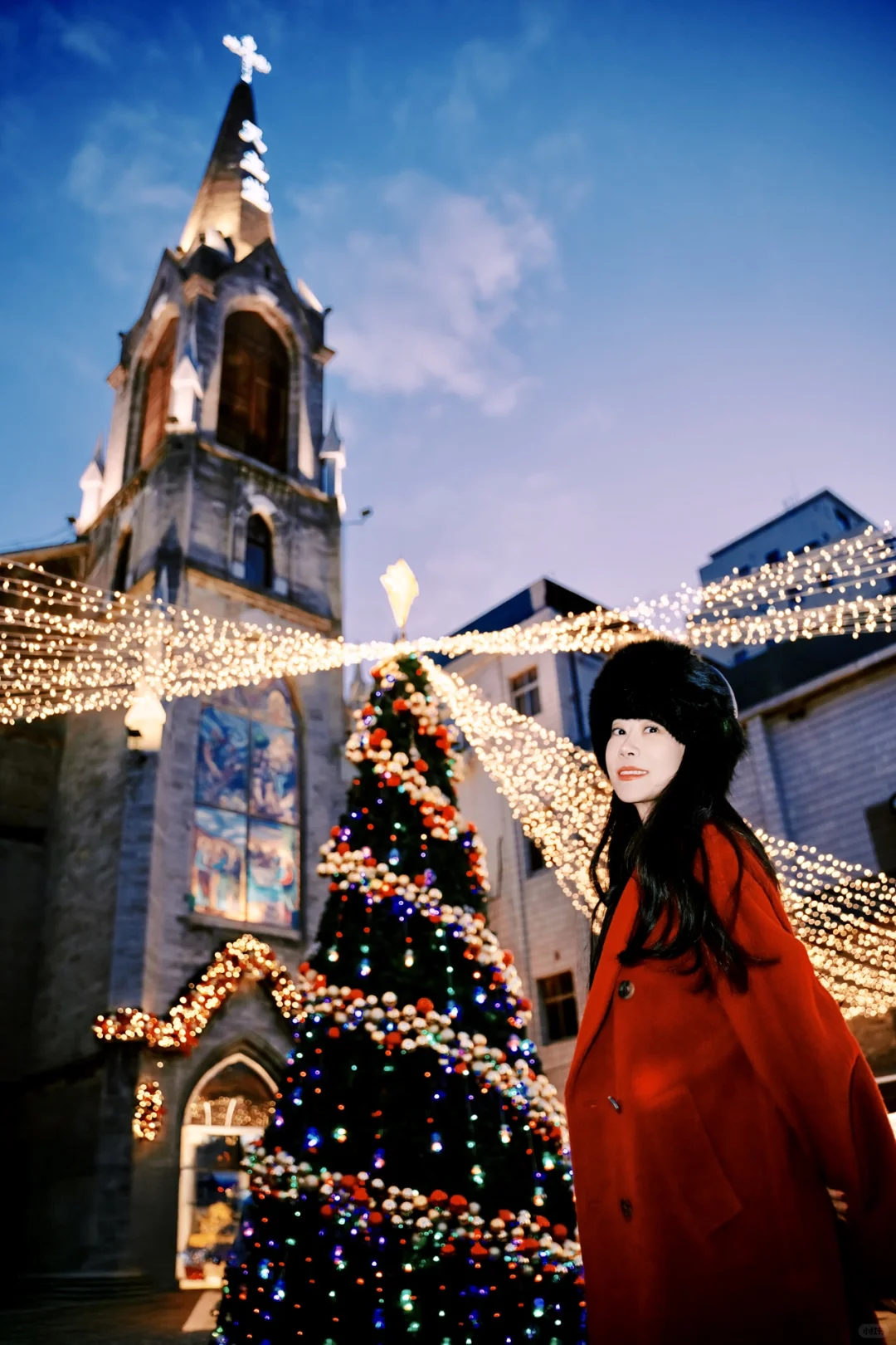 西直门教堂圣诞氛围拍照避开人潮📸附机位🎅