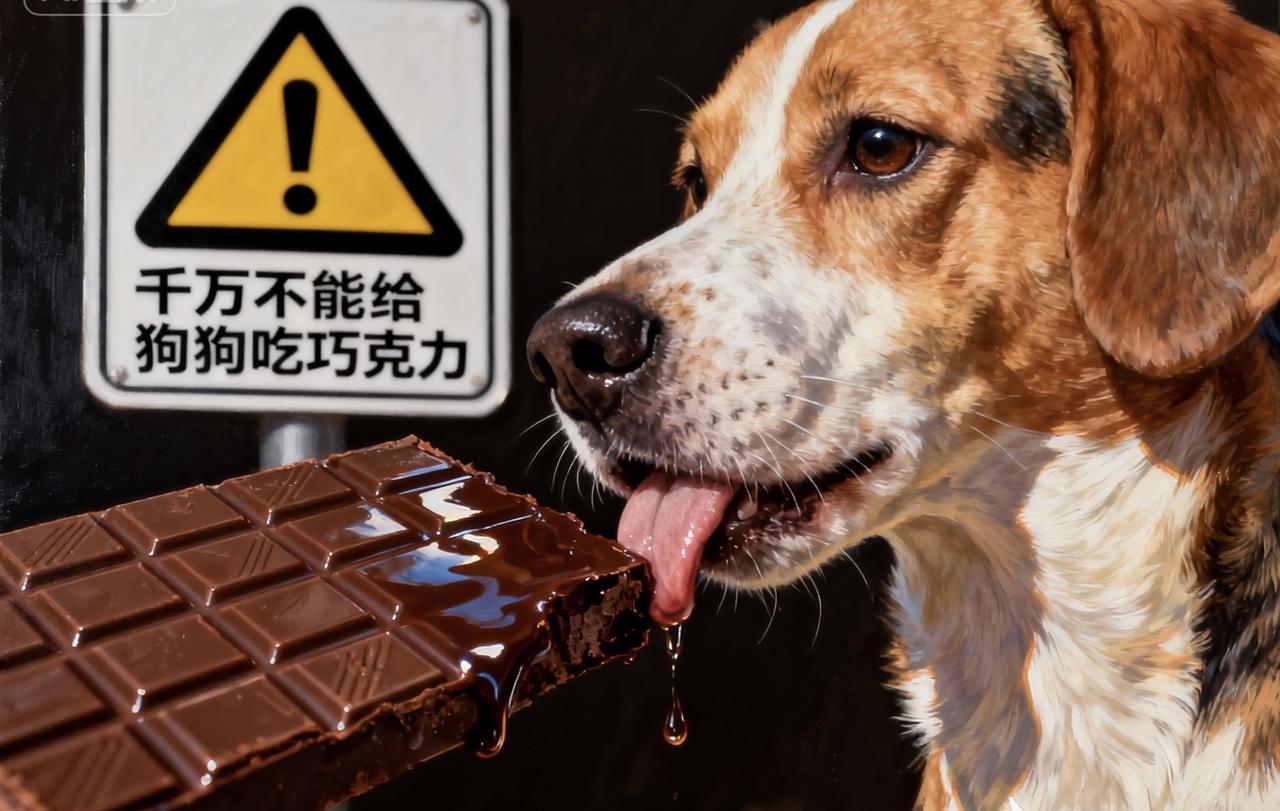 狗狗吃了巧克力会有什么反应养狗狗的朋友注意啦！千万别给狗狗喂巧克力！巧克力里的可