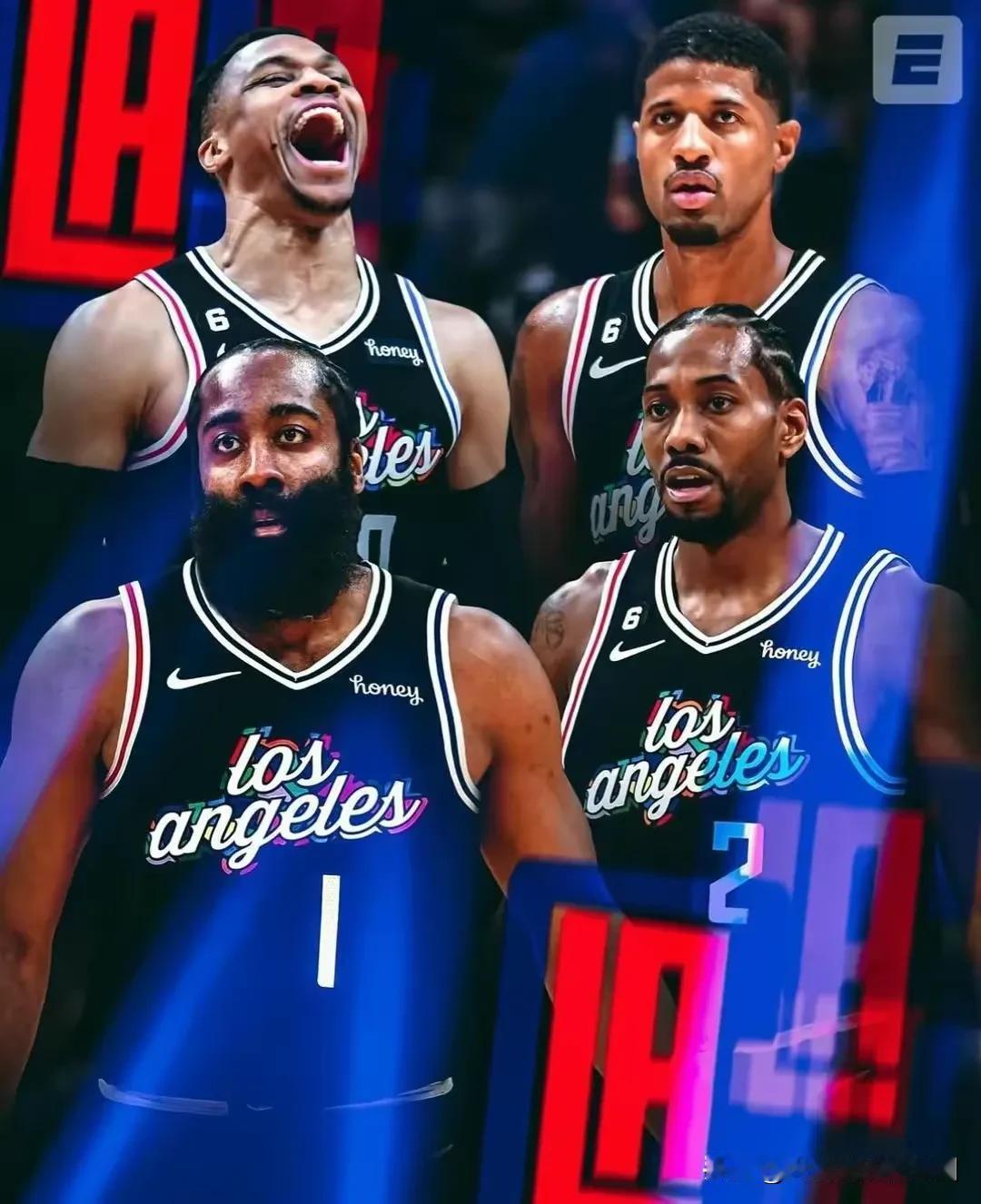 在今天结束的NBA常规赛中，排名西部第四的快船坐镇主场迎战东部第三的骑士，并上演