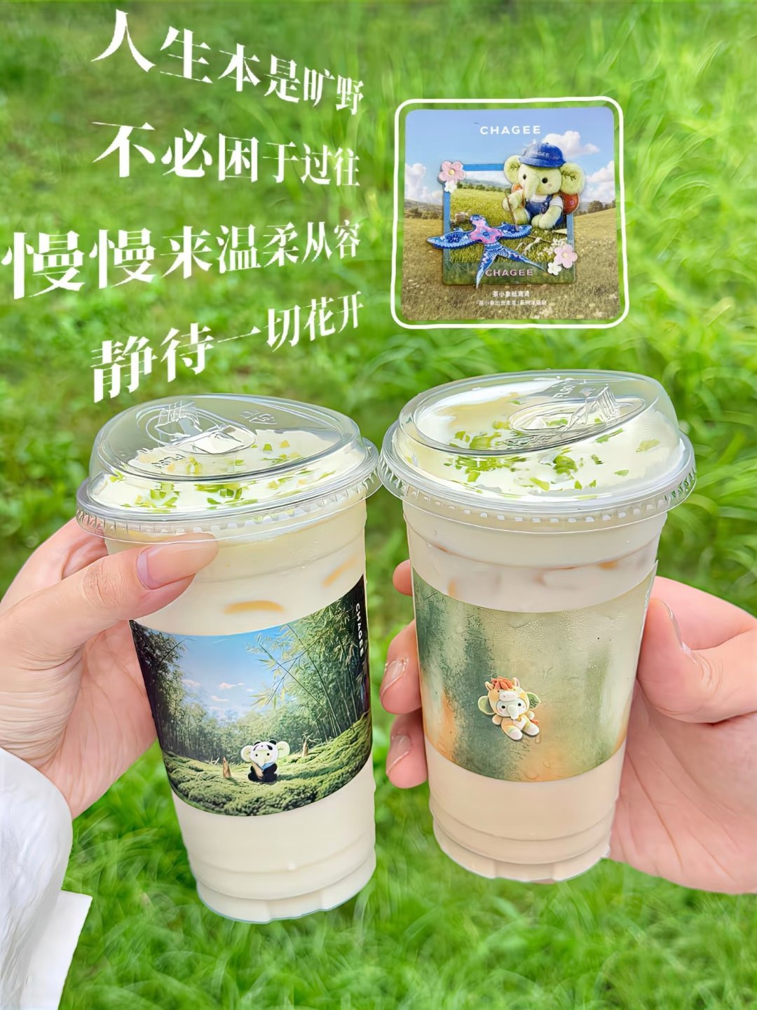 霸王茶姬霸王茶姬 一天不喝霸王茶姬的糯青山柠檬奶，就浑身不自在......先开盖