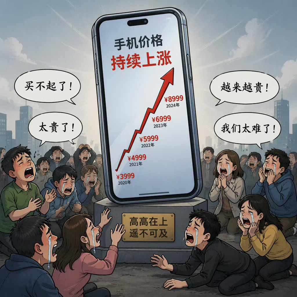你对手机涨价脱敏了吗其实去年就说过今年手机会涨价的了，现在已经错过了最佳入手的时