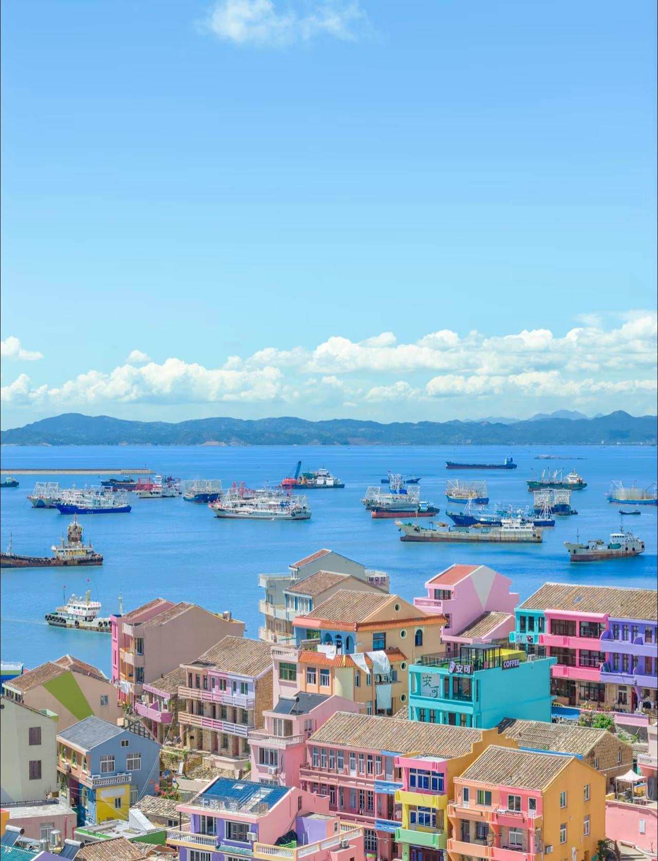 🌊温岭小箬村 | 欢迎进入马卡龙色世界
源自于只是一个名不见经传的小渔村
没想