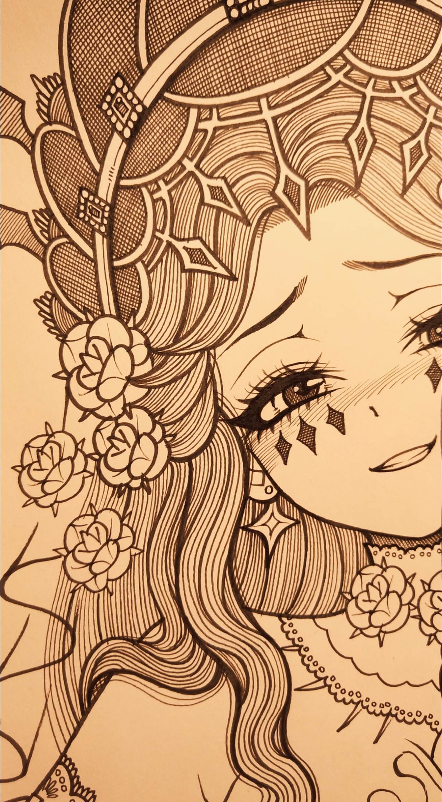 给艾达女王跪下