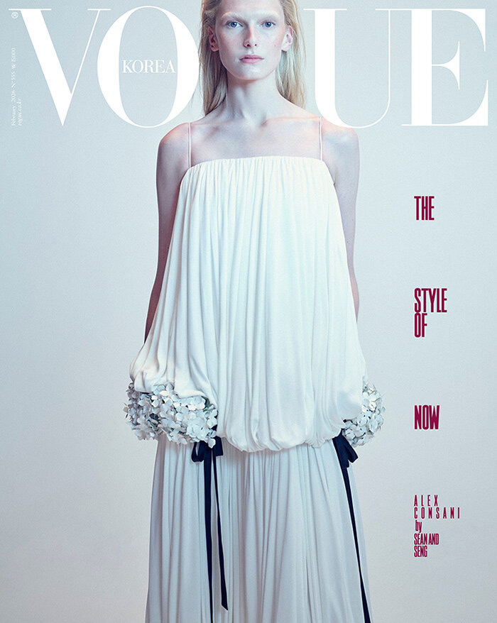 Vogue Korea February 2026 ：Alex Consani 