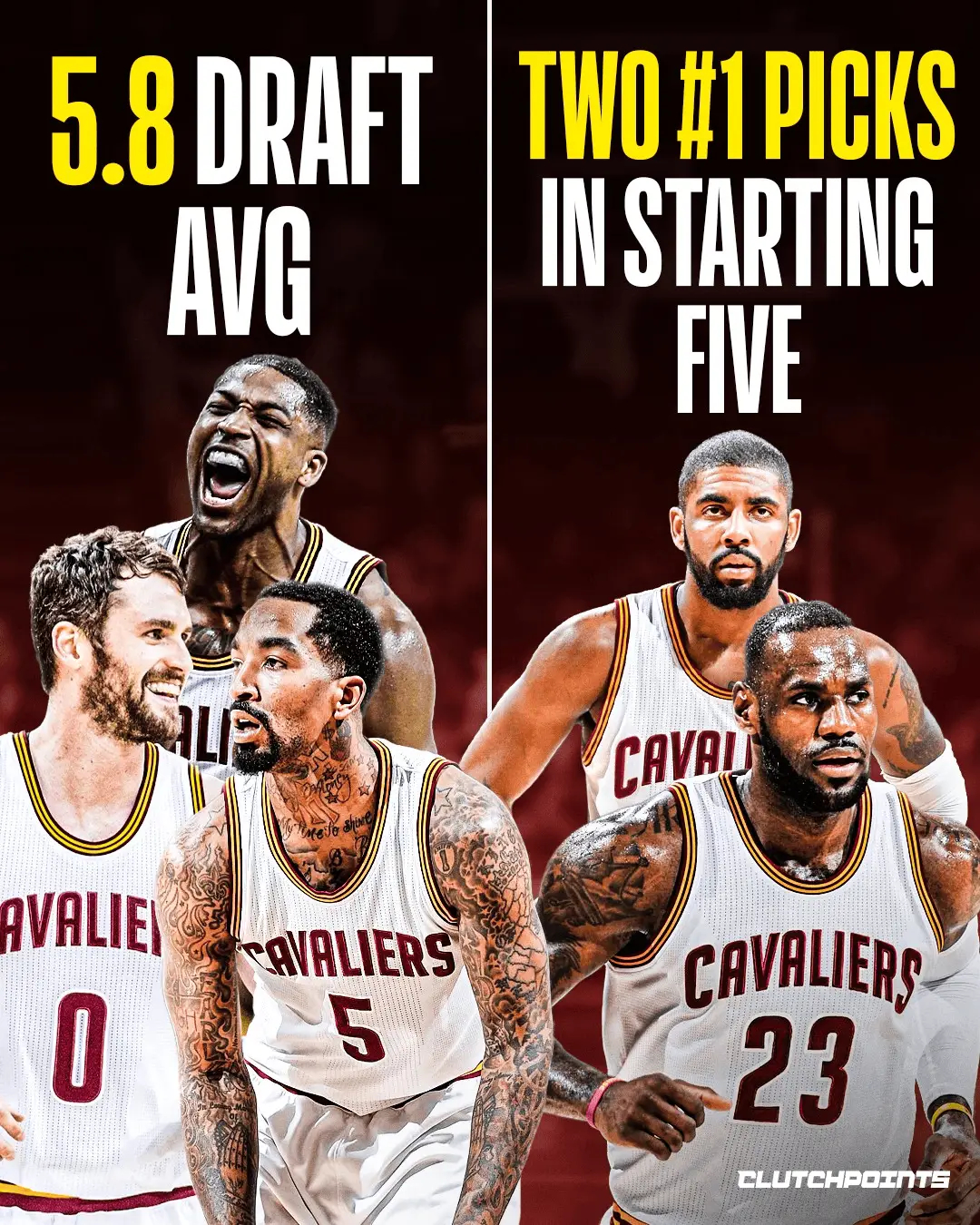 2016年的骑士不仅仅是一支冠军球队。早在进入NBA之前，他们的首发五人组便已备