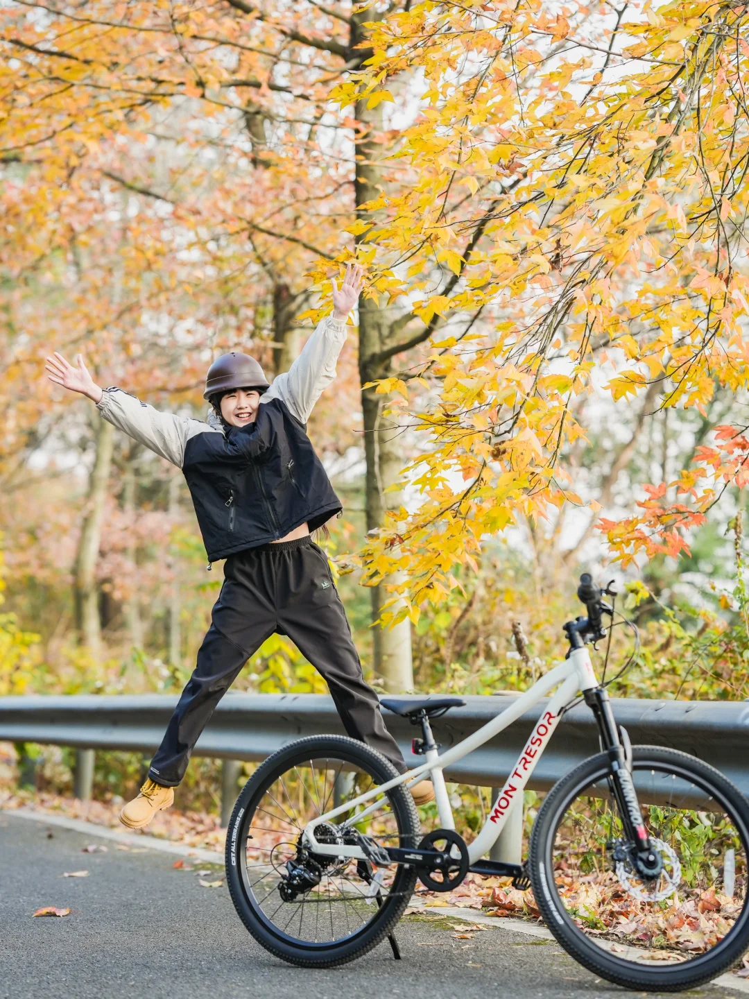 真的不想卷学习，逃离去山里骑行🚴