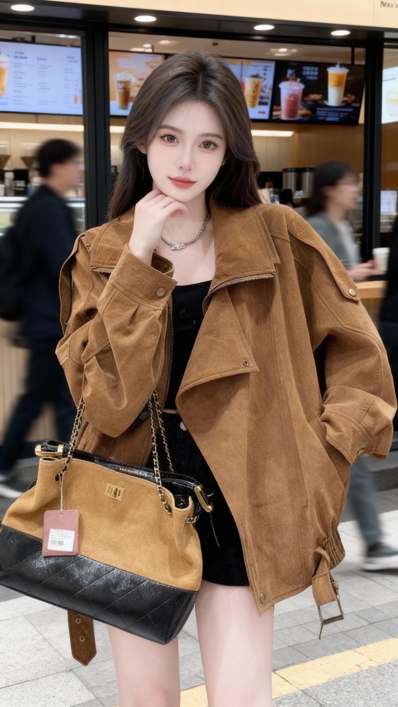 。时髦精look被我轻松拿捏 这是春日look天花板吧 做个酷girl