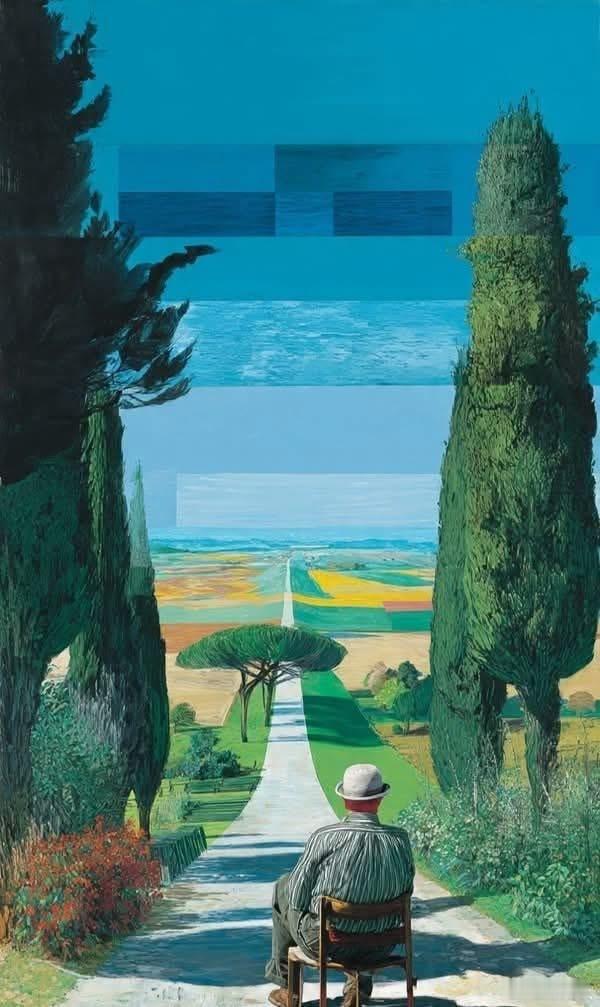 英国艺术家大卫·霍克尼（David Hockney）去世，享年88岁 （1937