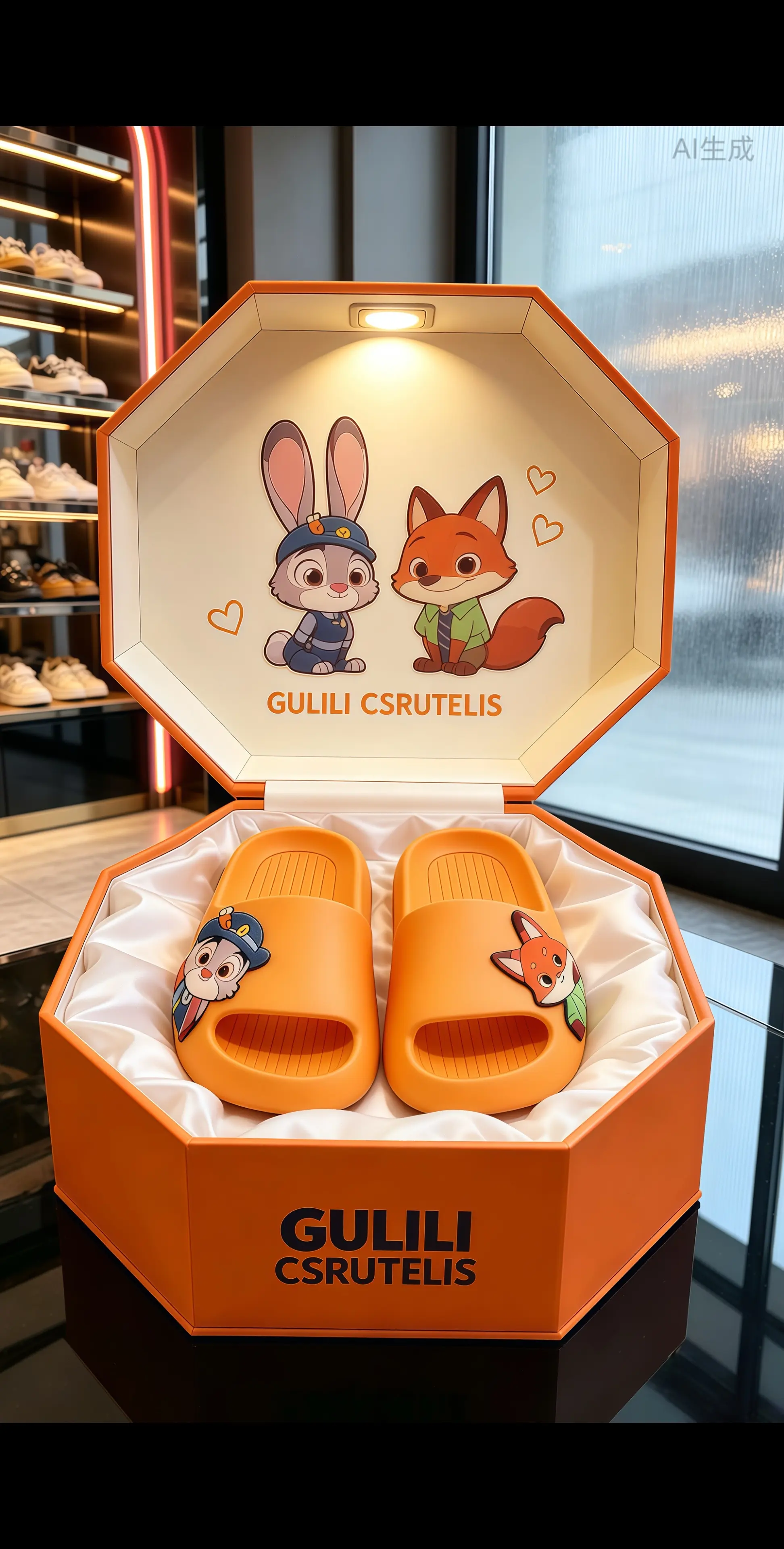 亲子拖鞋洗澡拖鞋 儿童拖鞋卡通拖鞋 朱迪尼克