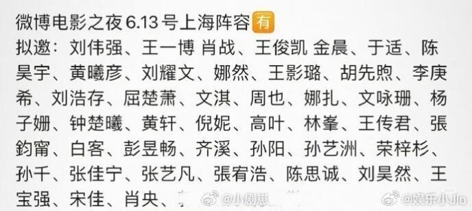 网传6月13号，王一博肖战王俊凯刘耀文于适都要来[馋嘴][馋嘴][馋嘴]不管了，
