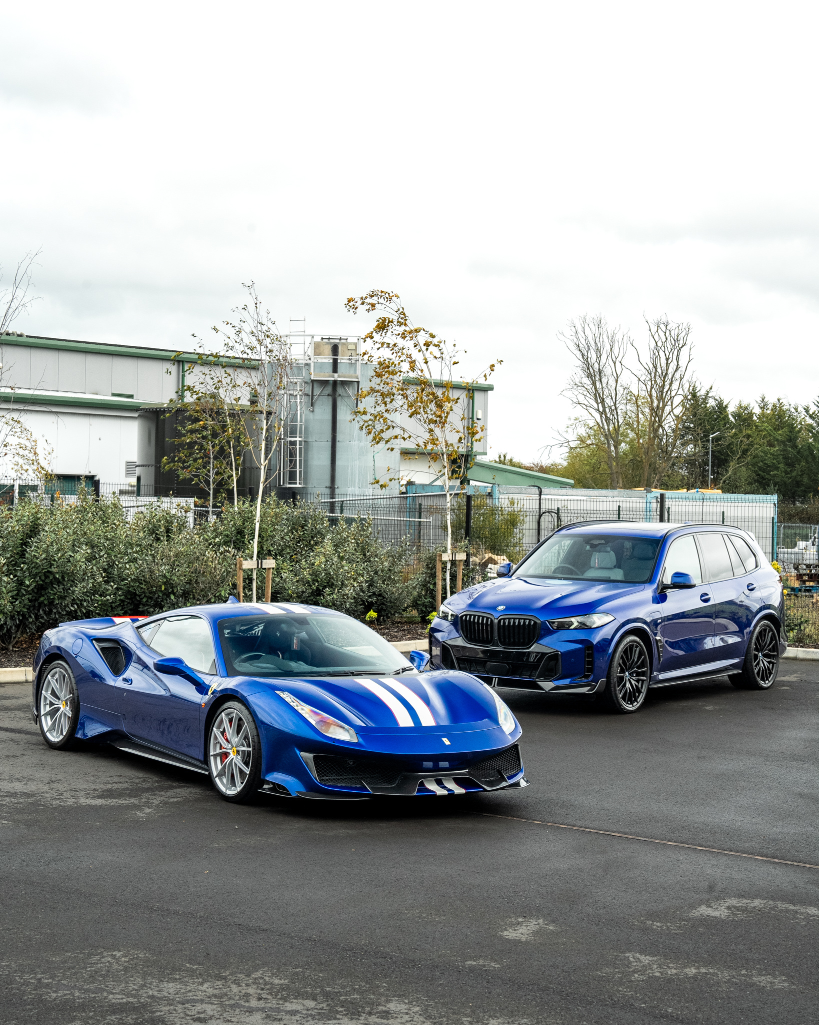 Ferrari 488 Pista & BMW X5法拉利宝马 这个车库搭配是不