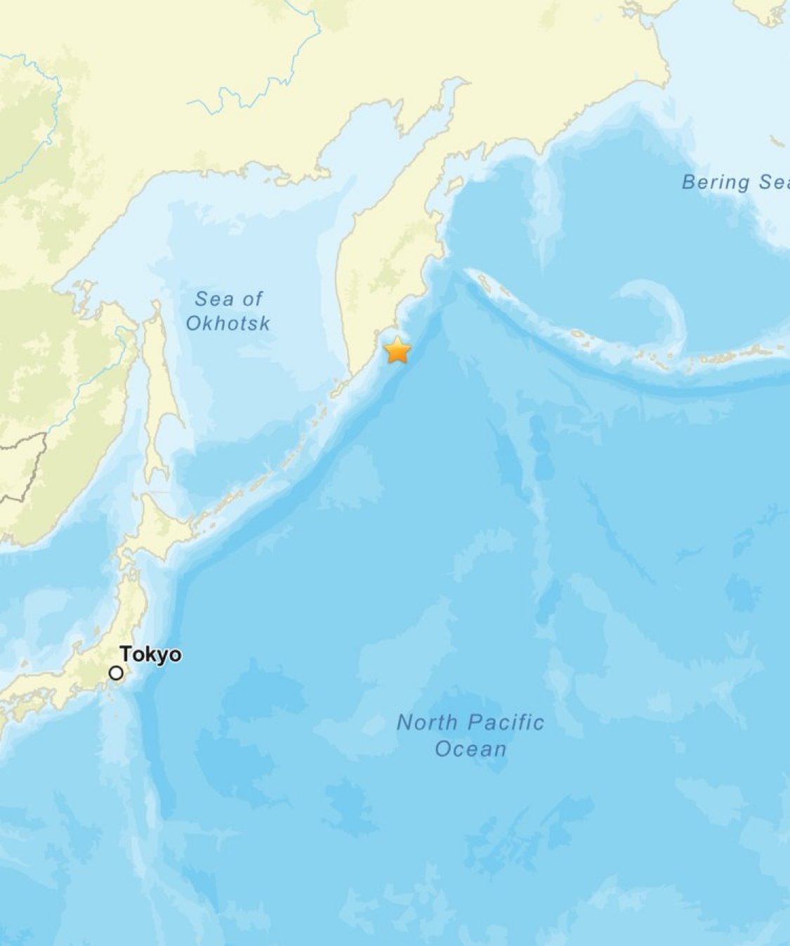 🔻我的天，震级更正为8.7级。🔻毛子核潜艇基地这下子要遭重了。堪察加东岸远海