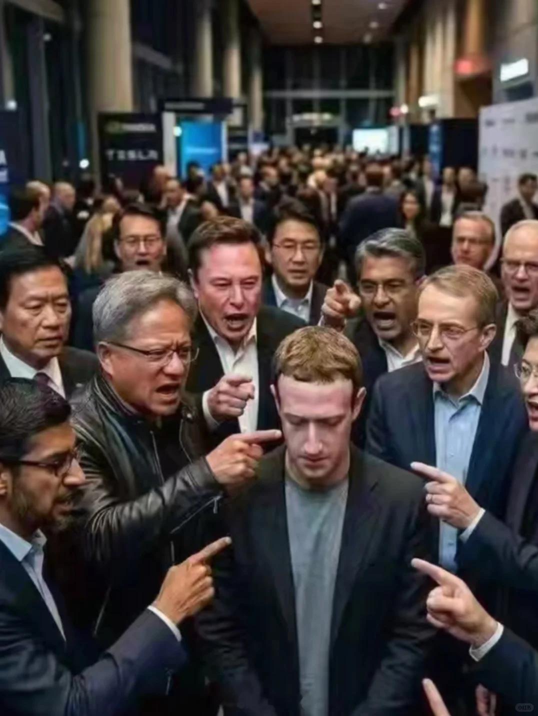 美股时局图：Meta出售算力带崩全球科技股。因为Meta宣布要出售剩余算力，一己