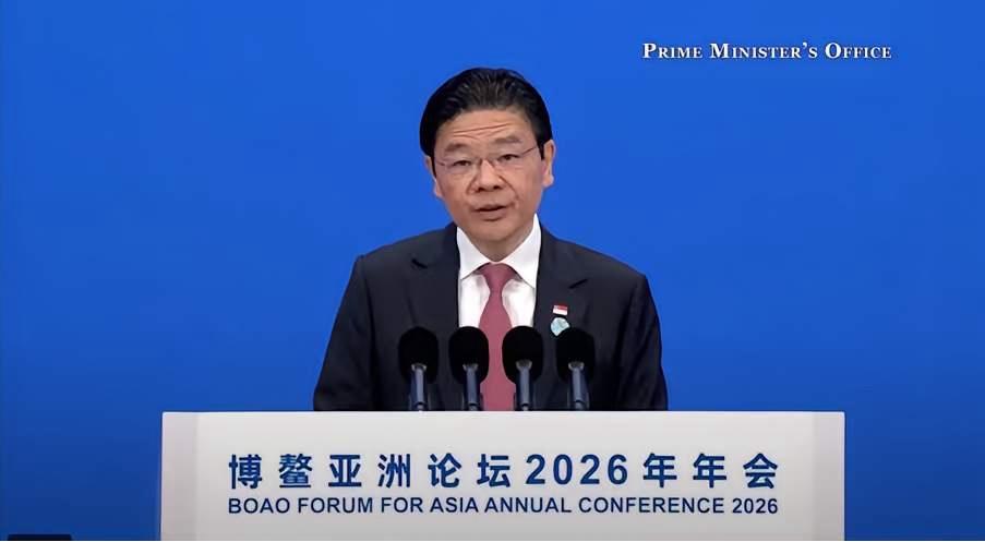 新加坡总理黄循财在博鳌亚洲论坛上的表态，并非简单的“黄袍加身”，而是国际局势变化