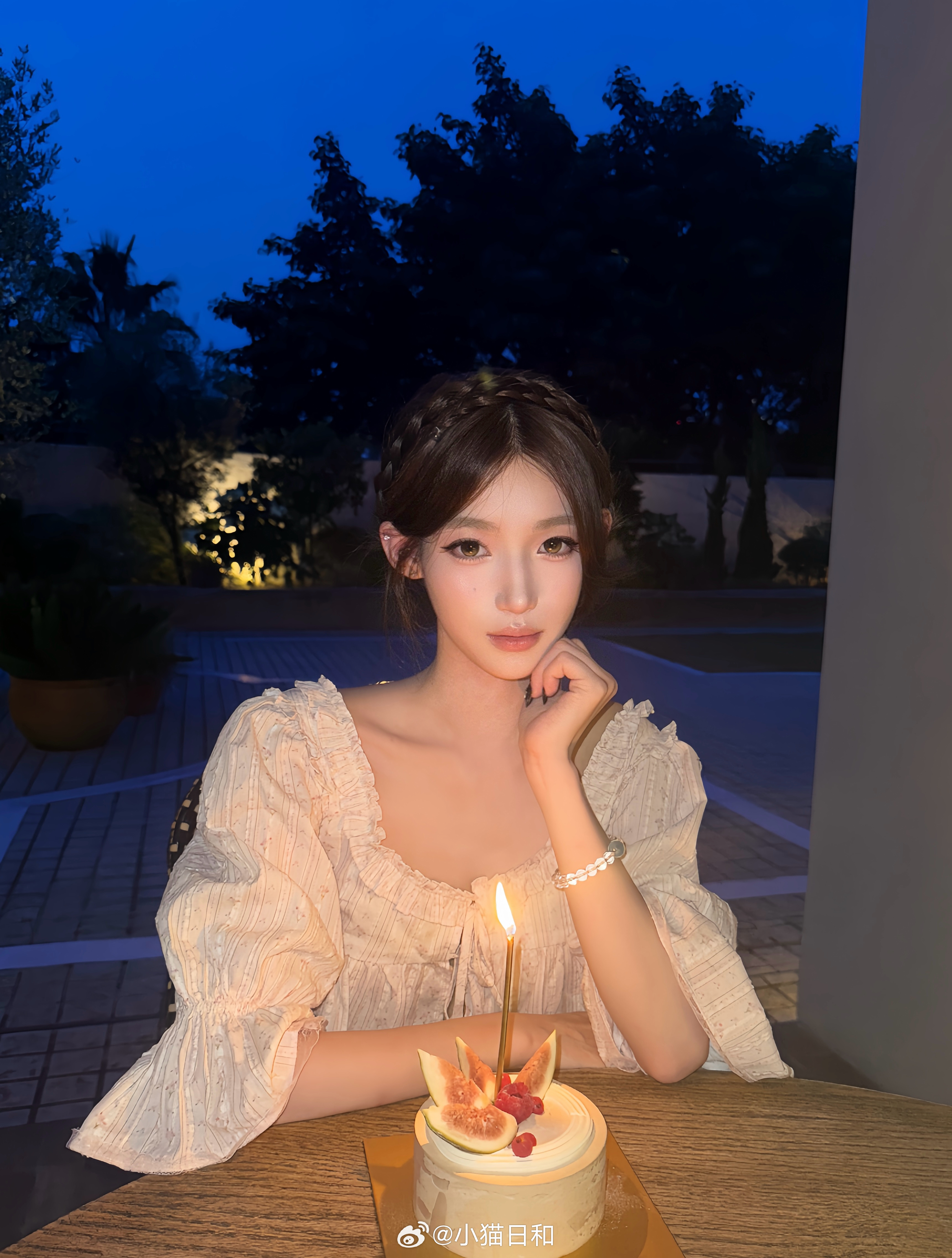 先发一张 谢谢宝贝们的祝福大家天天开心～ 