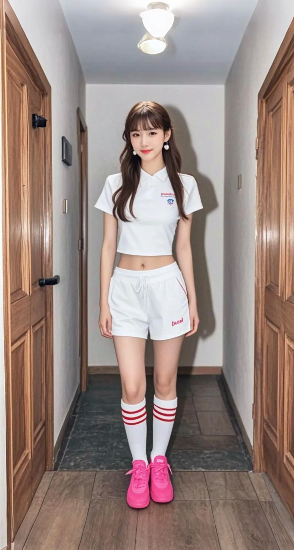 AI扩图 AI清新少女风