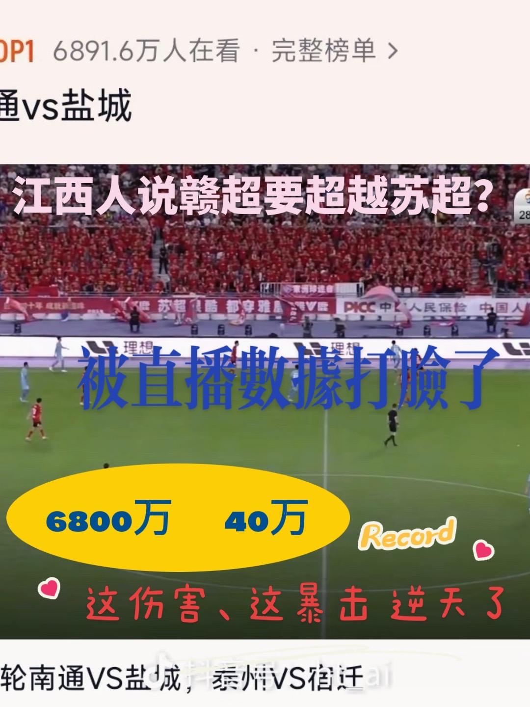 江西人说赣超要超越江苏？那么通过直播数据对比江西到底有没有这个能力？数据显示抖音