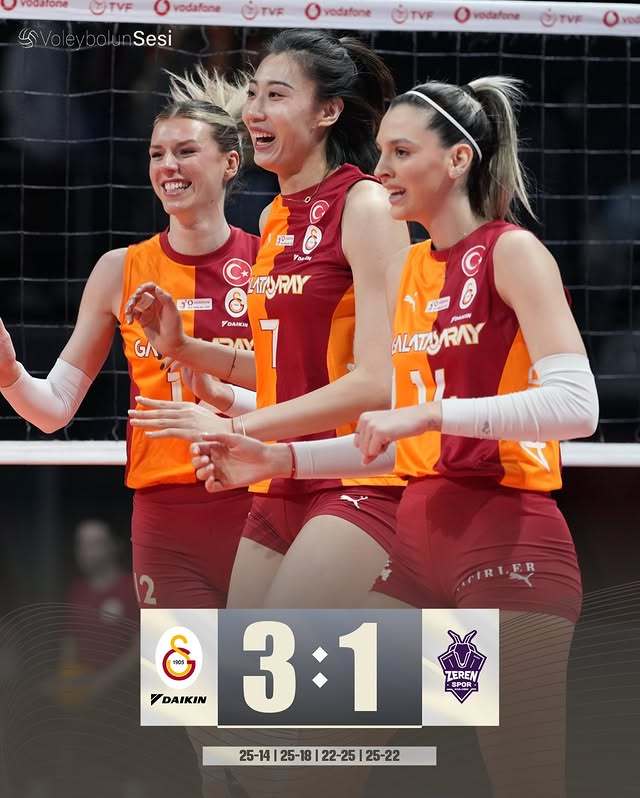 加拉塔萨雷3比1泽仁体育，拿下一场关键胜利，接下来要想跻身四强，还有与伊萨奇巴希