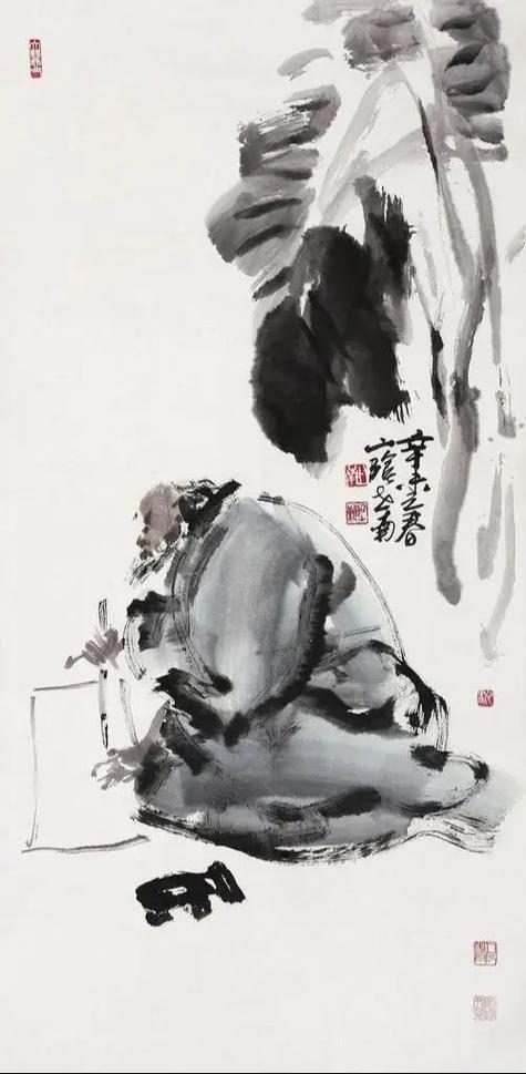 上联：墨酣笔畅传神线
下联：[比心]

网络图片/诚谢侵删