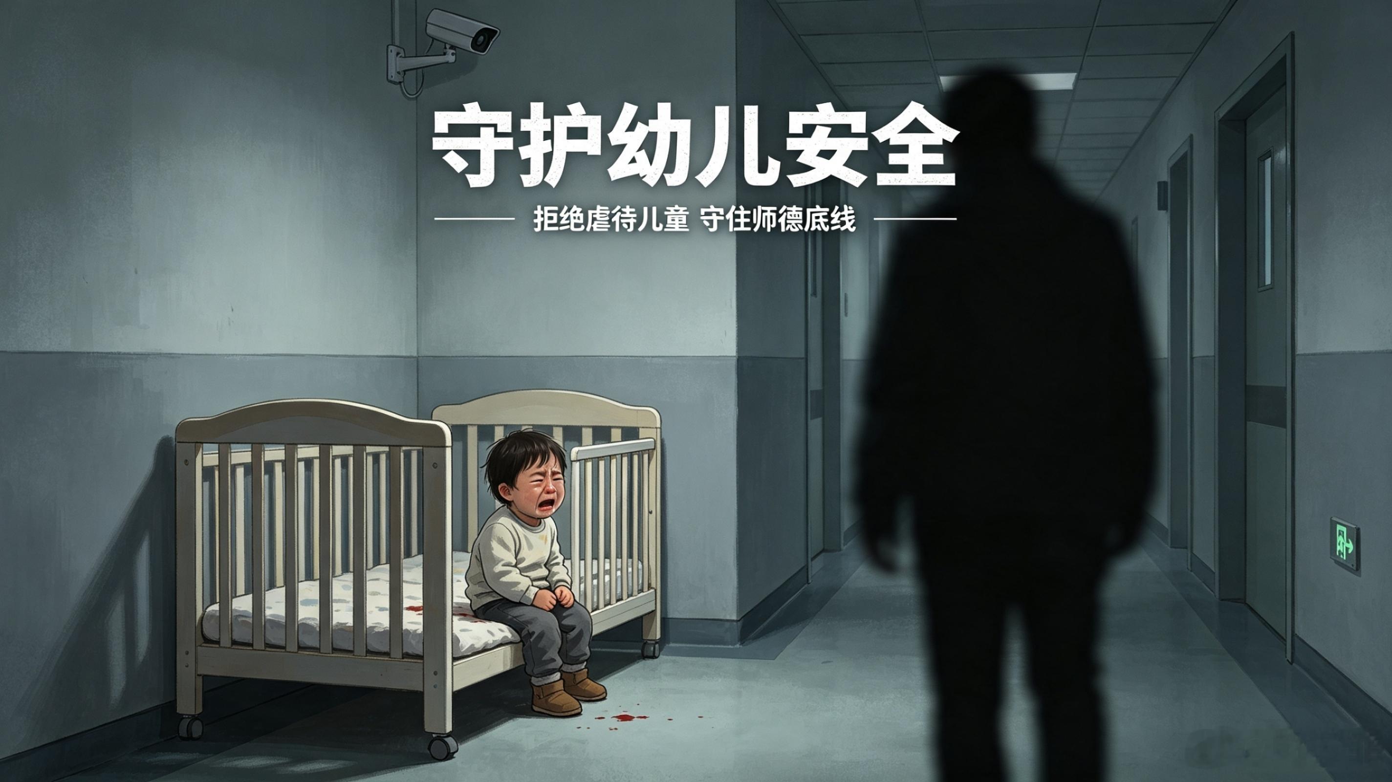 16月龄幼儿遭托育园老师虐待29分钟。仁爱、耐心是幼教、托育从业者最基础的师德准