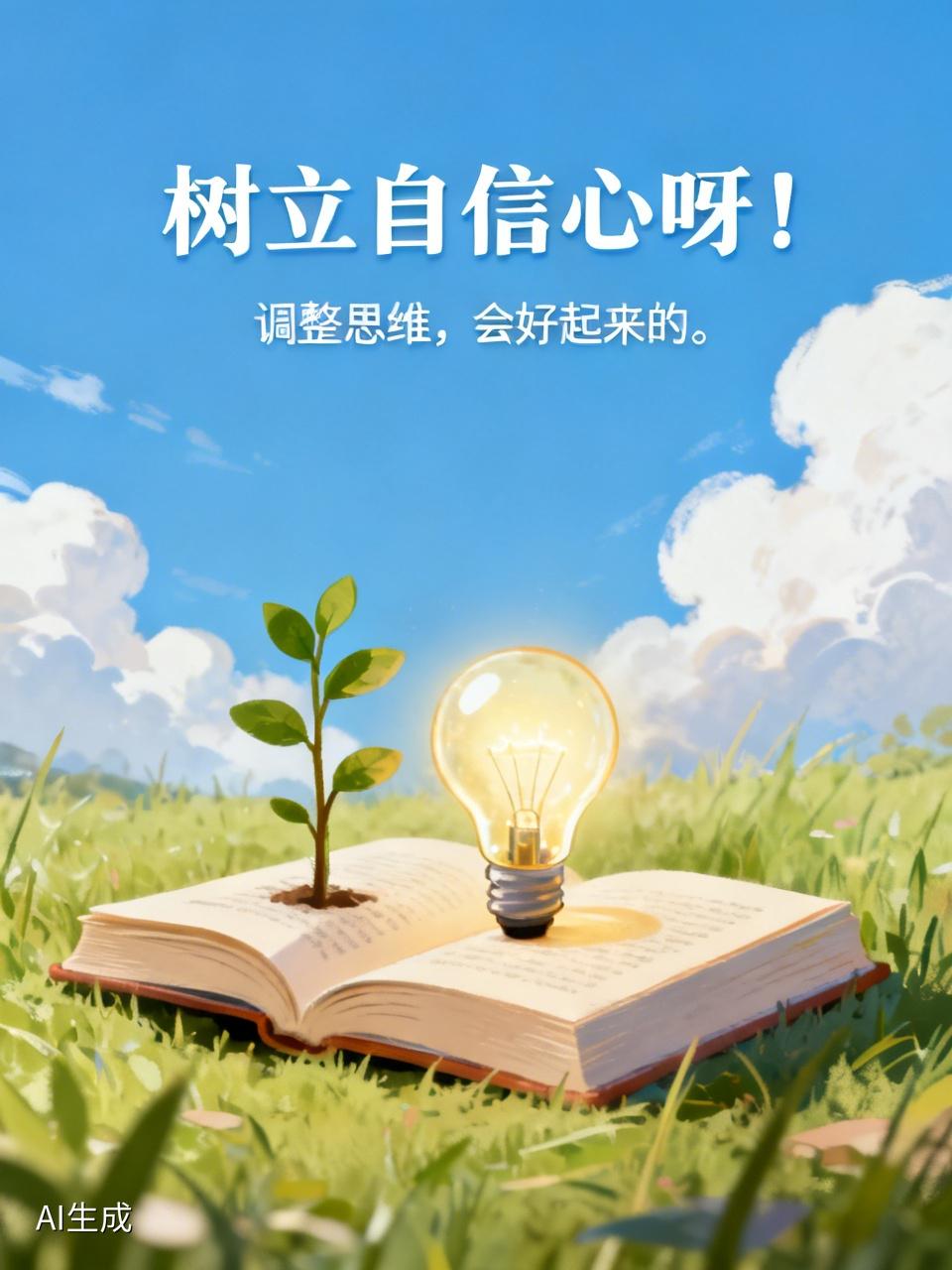 读书时思维没走对方向，确实容易让人自信心受挫。我以前读书就老钻牛角尖，遇到难题死