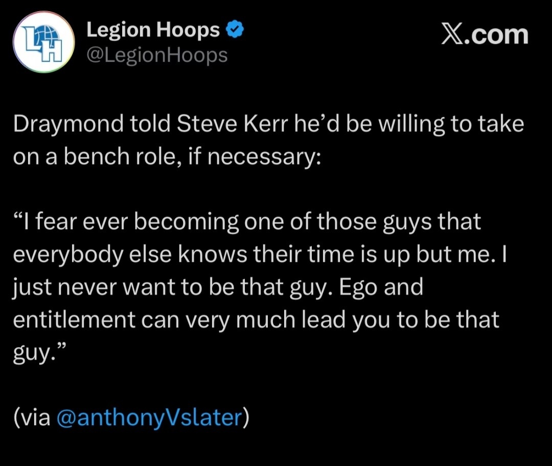 近日勇士核心追梦格林接受权威媒体专访，一番走心发言引爆联盟热议，既回应交易流言，