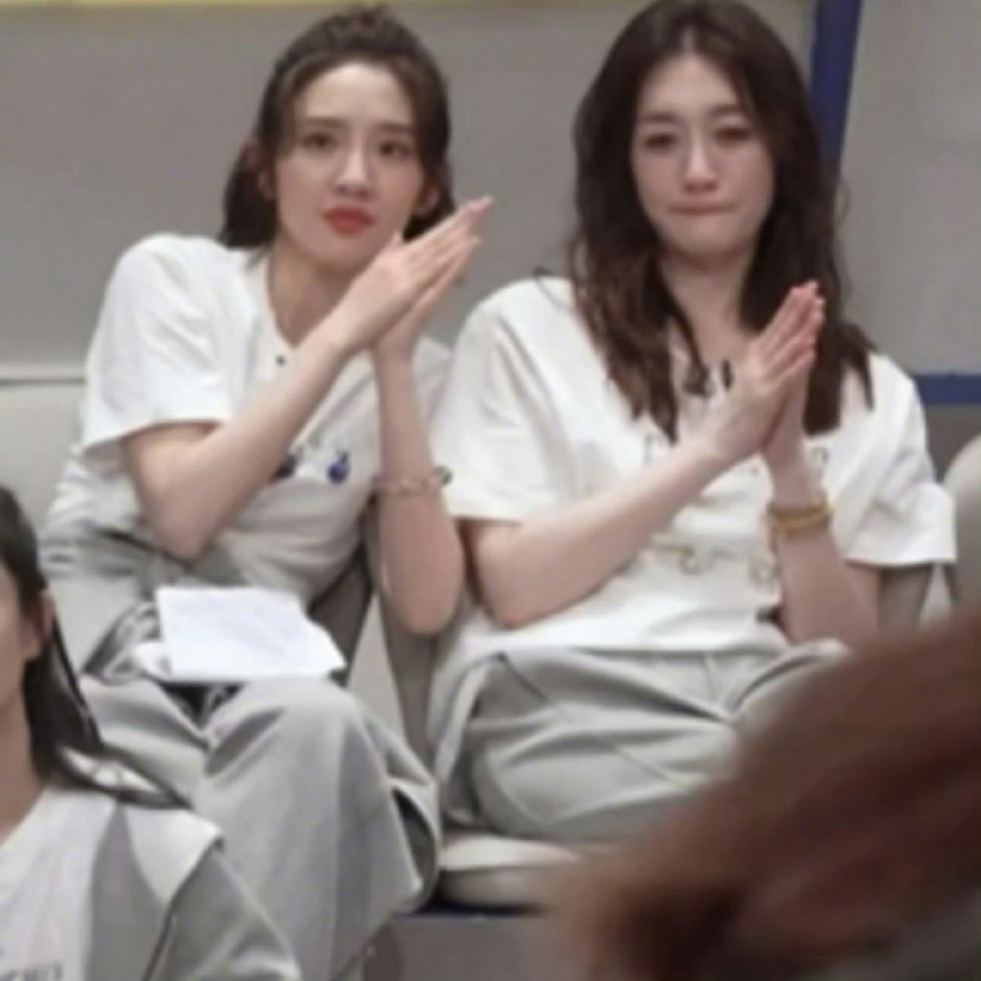 浪姐一公小考，姐姐们又为我提供了新的表情包素材浪姐小考姐姐们reaction演我