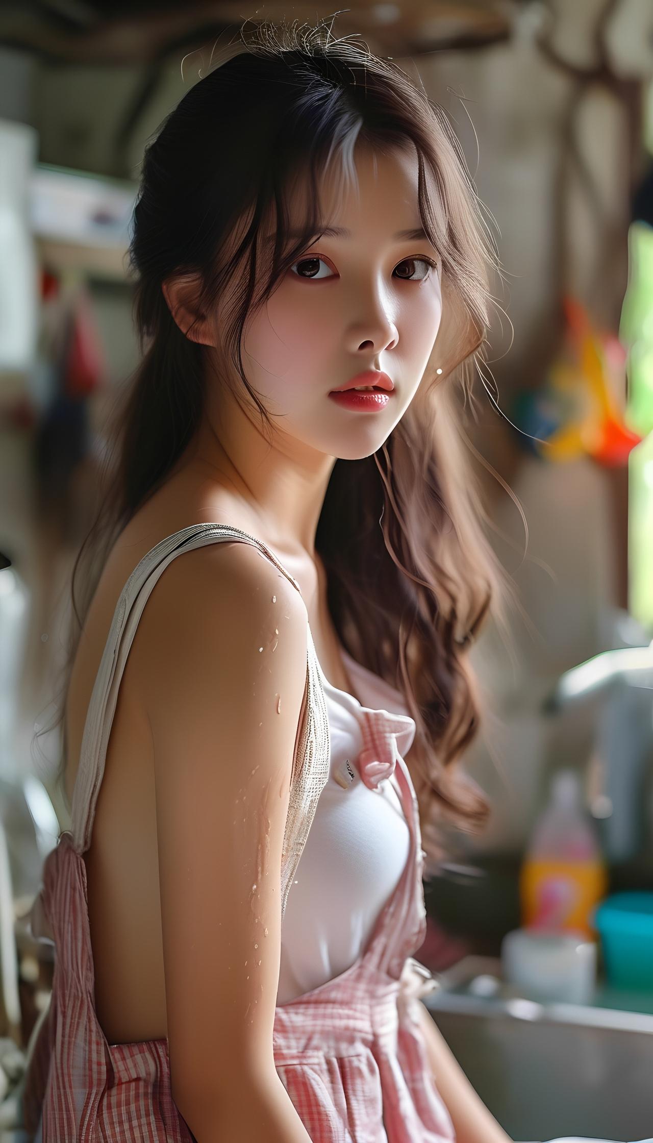 #清纯甜美