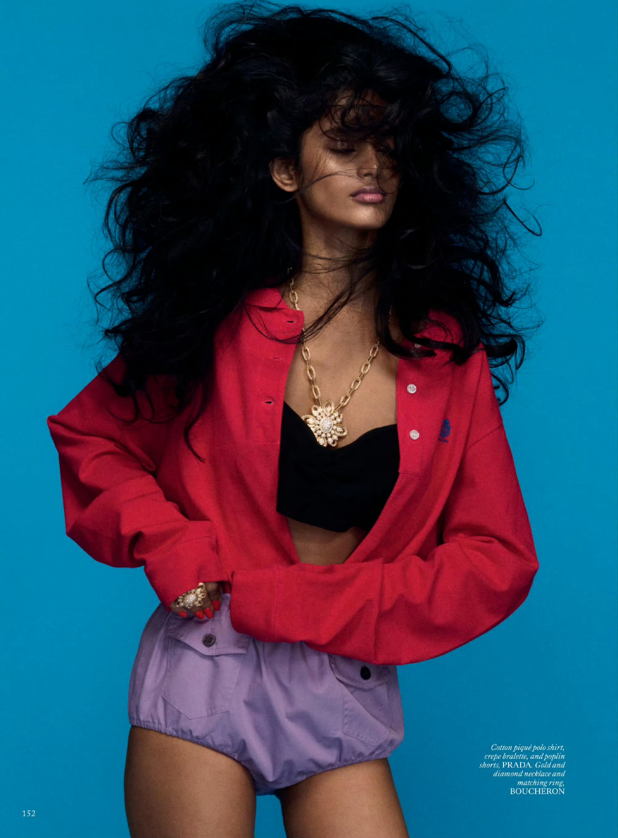 VOGUE UK  March  2026 封面Bhavitha Mandava