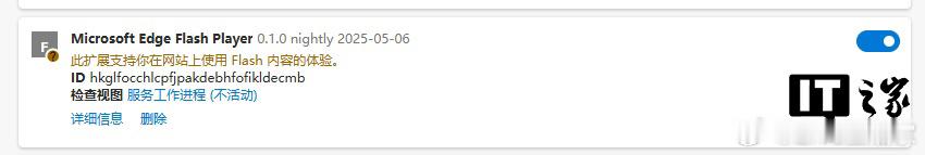 微软 Edge 浏览器 139 版本新增支持官方定制 Flash Player 