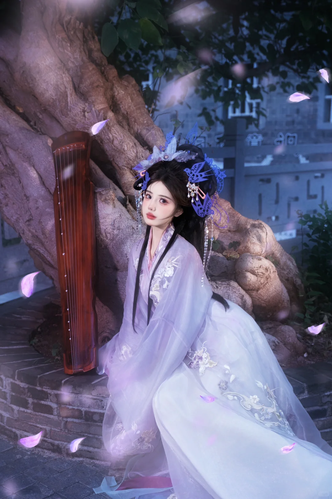 紫色剪纸仙灵 正片来啦～噂嘟好仙
