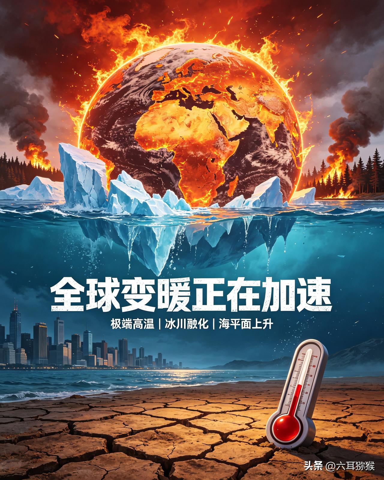 恐怖信号！年年破纪录！2026高温再封神，全球变暖彻底刹不住了
 
今年的热，真