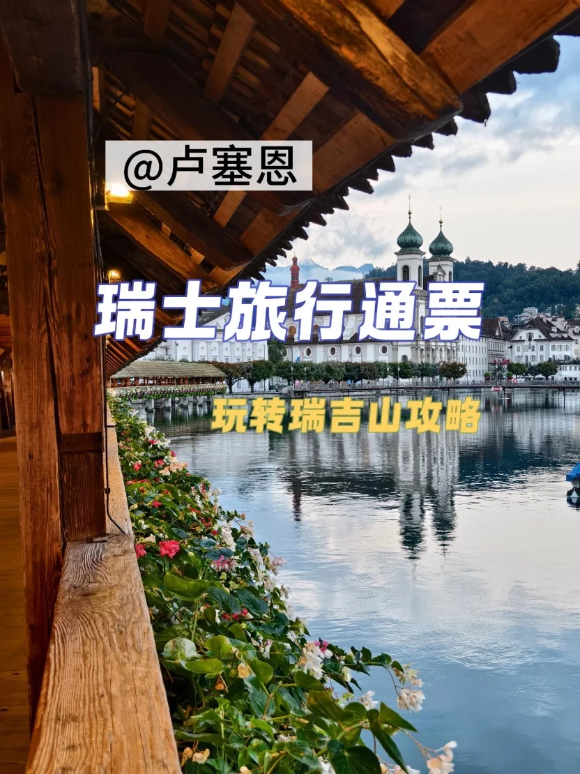 瑞吉山省钱玩法！瑞士旅行通票太香了✨