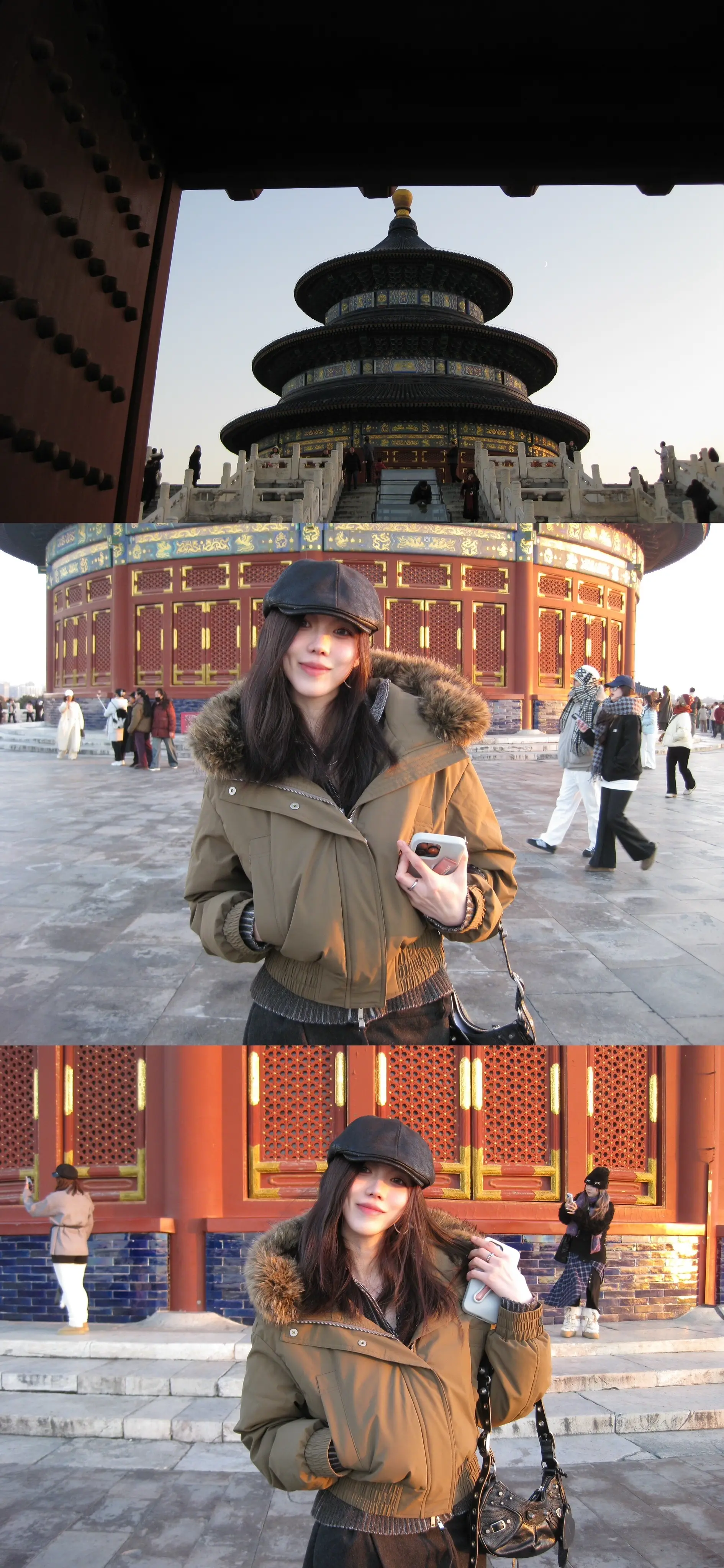 “红墙蓝瓦 片片祈年