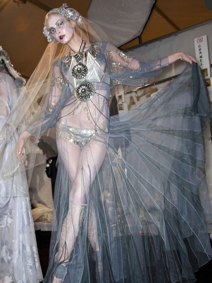 John Galliano 2009秋冬系列大秀Backstage，你永远可以相
