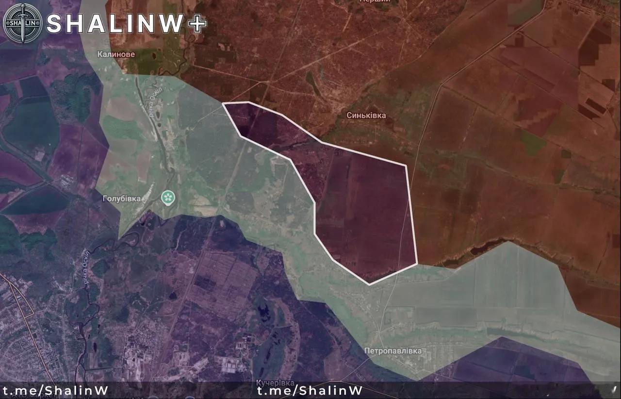 ⚔️ 俄军已完全占领辛基夫卡，目前正巩固阵地、构筑防线。