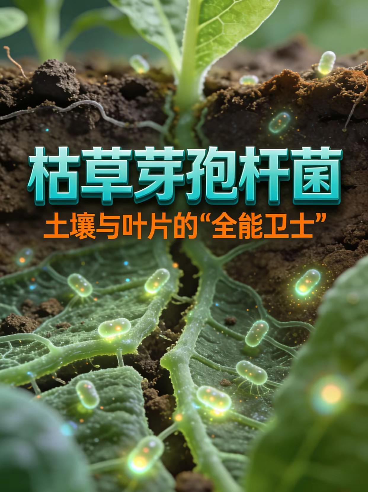 枯草芽孢杆菌，土壤与叶片的全能卫士！。枯草芽孢杆菌 有益菌 土壤 微生物