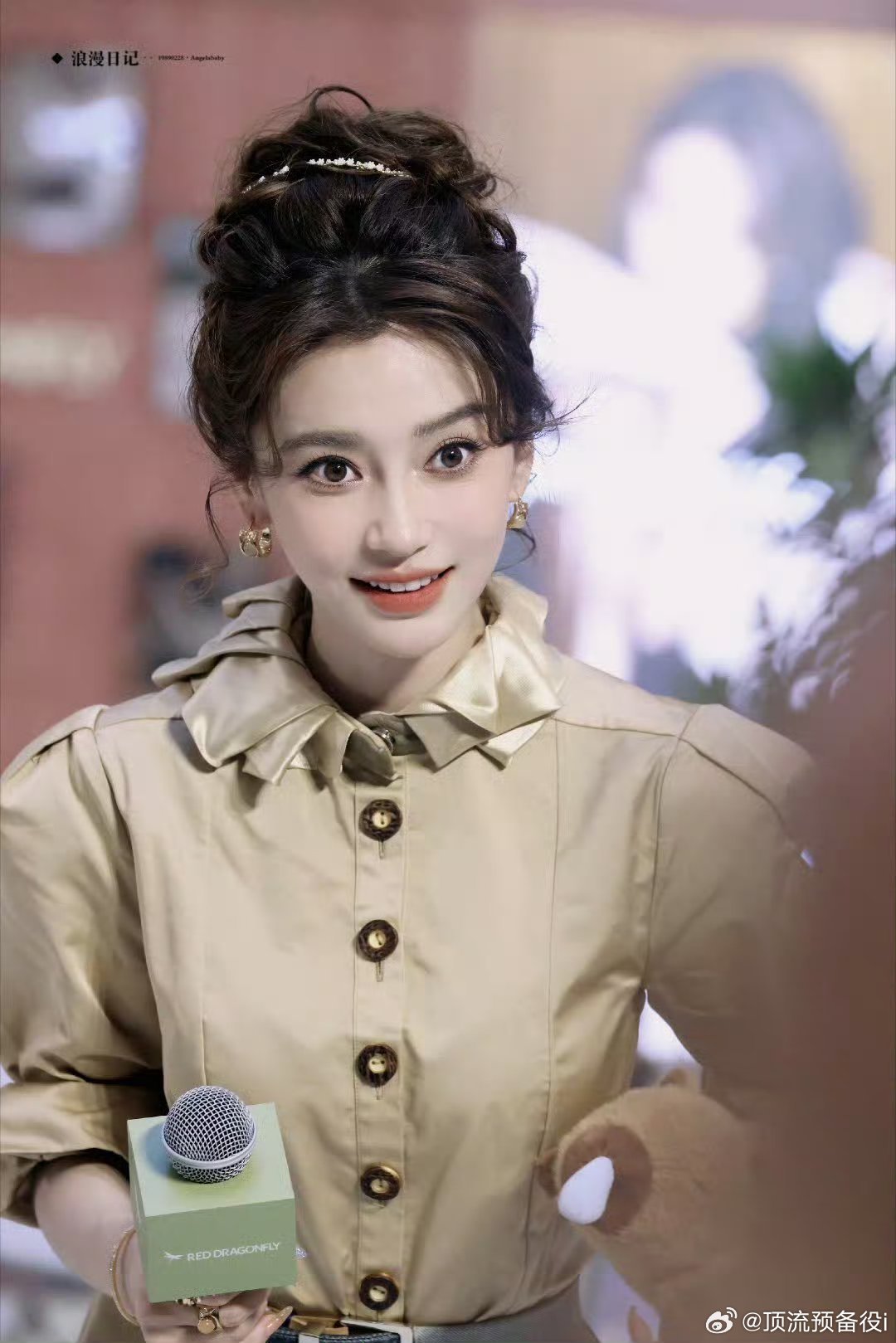 站姐拍的杨颖angelababy，这不就是洋娃娃吗🧸 ​​​支持内娱洋娃娃塑 