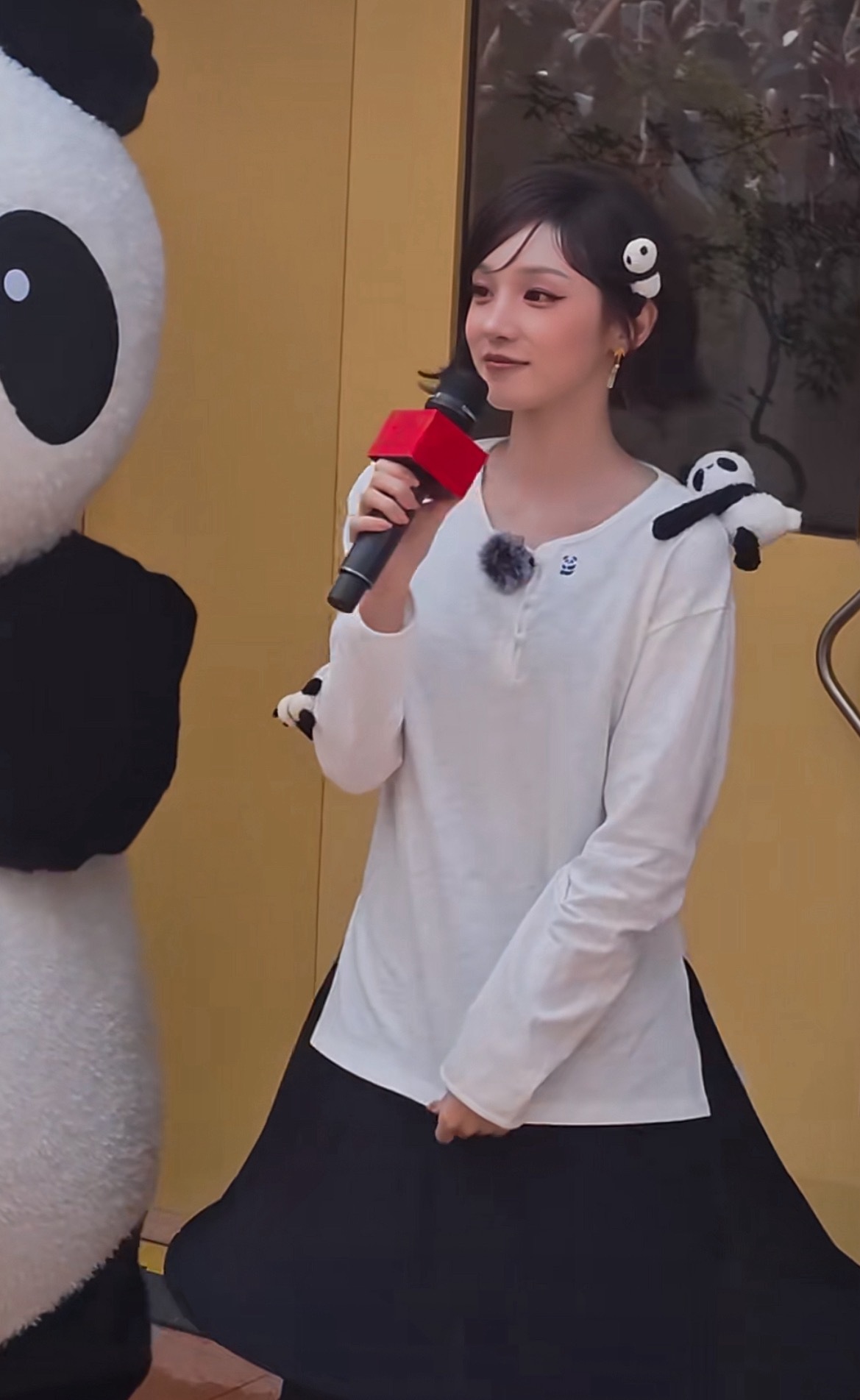 宋雨琦熊猫女侠造型 如此明媚的女侠！飞踢出场真是太厉害了hhhh宋雨琦熊猫造型宋