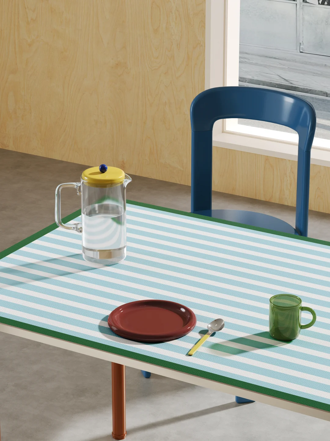 浅夏人进！海滨条纹蓝🌊餐厅一键进入夏天