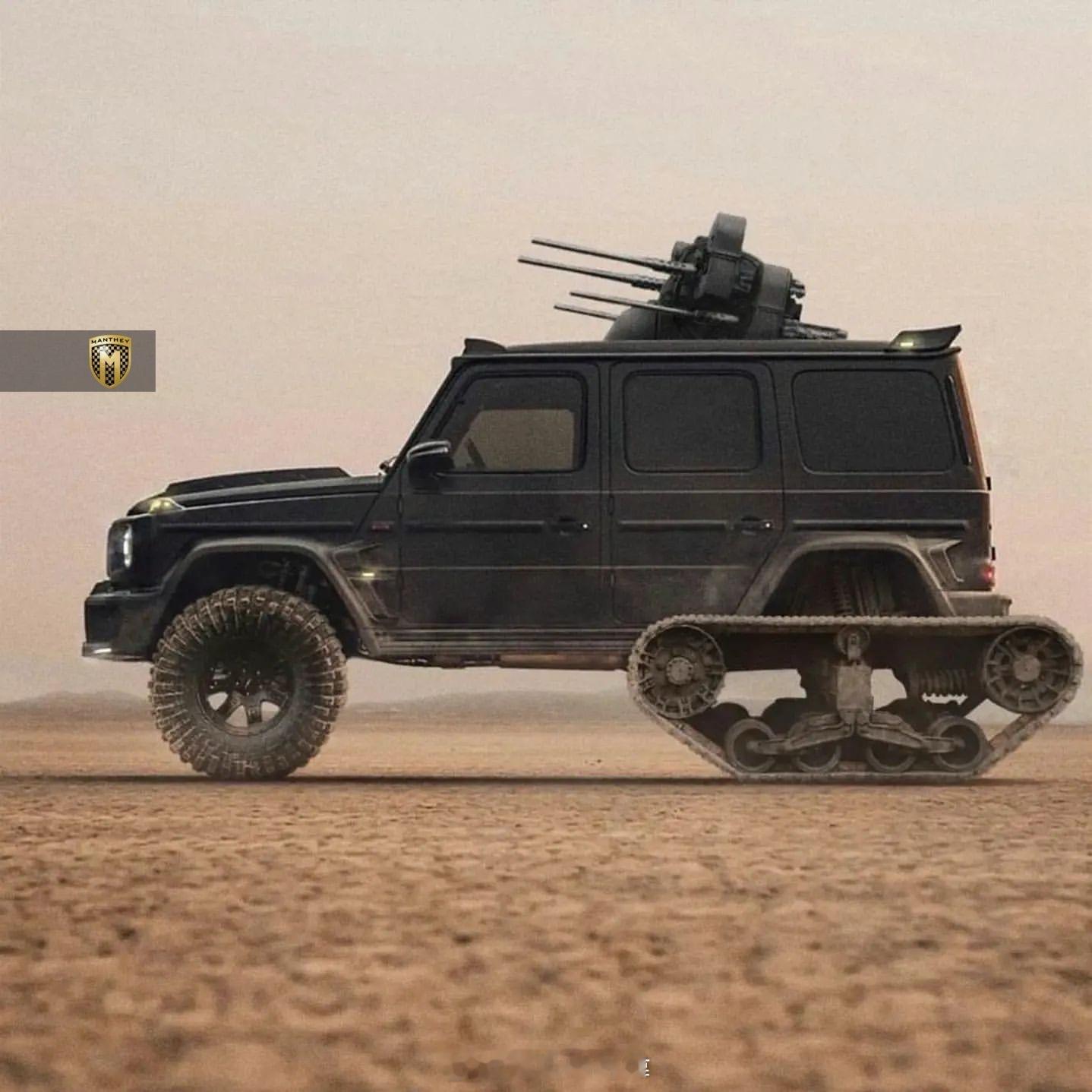 这台改装了巴博斯G800的大G像是搭乘了马斯克的星舰登陆了火星[求关注] ​​​