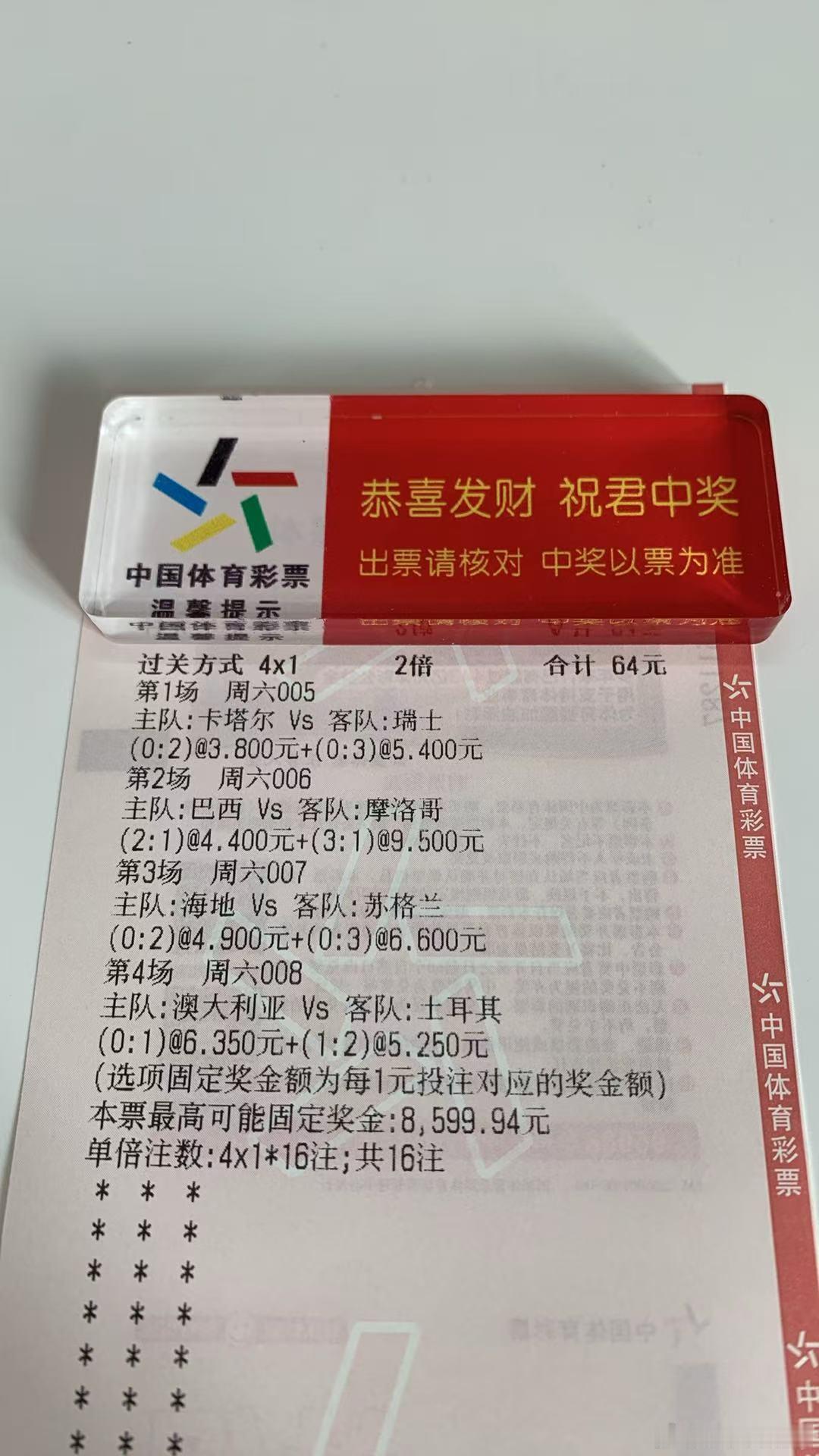 今日赛事实弹，结果明天揭晓！巴西vs摩洛哥卡塔尔vs瑞士