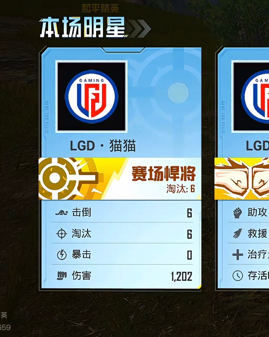 6.3 下午场第三局MVP：6个淘汰！1202的伤害！2026PEL夏季赛202