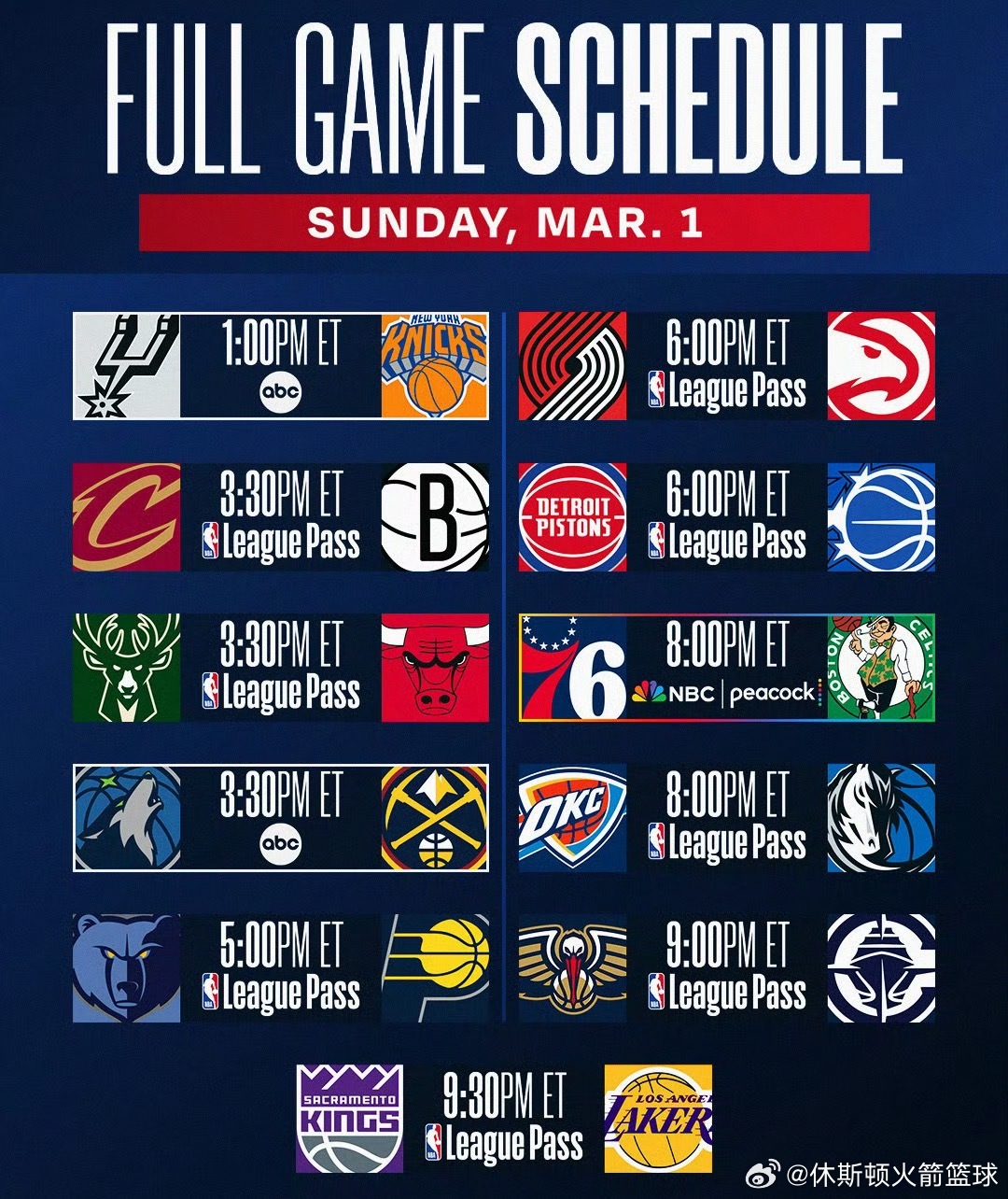 NBA所有比赛免费直播及回放网页链接 （复制链接浏览器打开下载app，看直播不迷