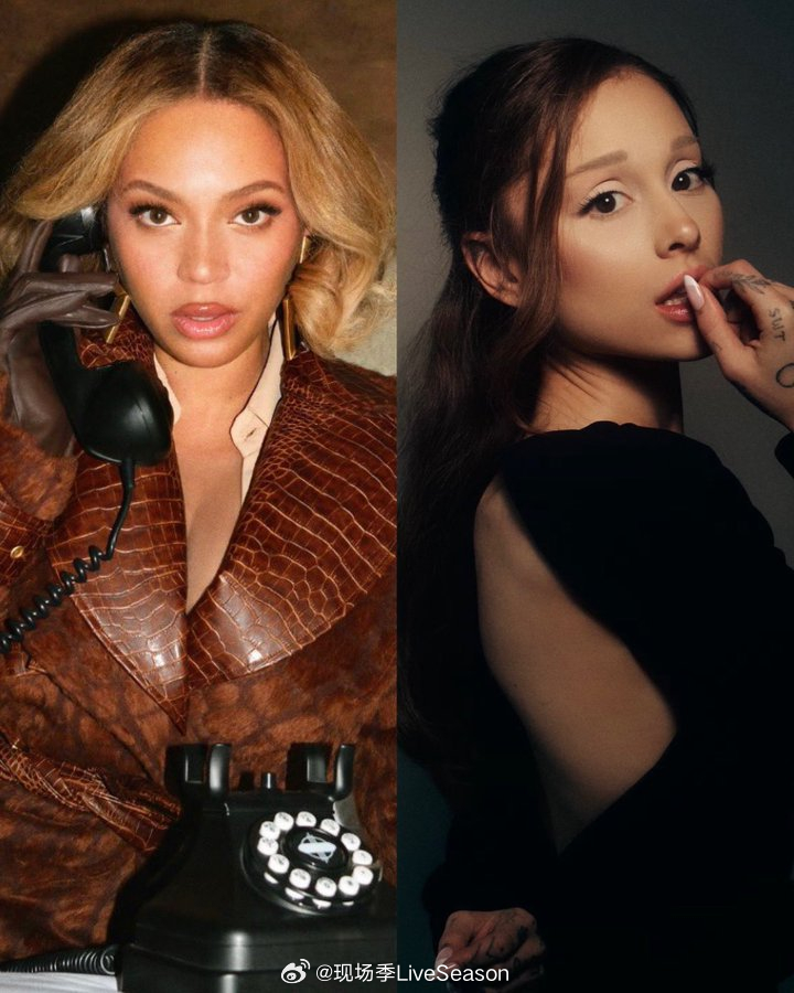 ArianaGrande 【FLO透露新专辑灵感来源于Beyoncé与Arian